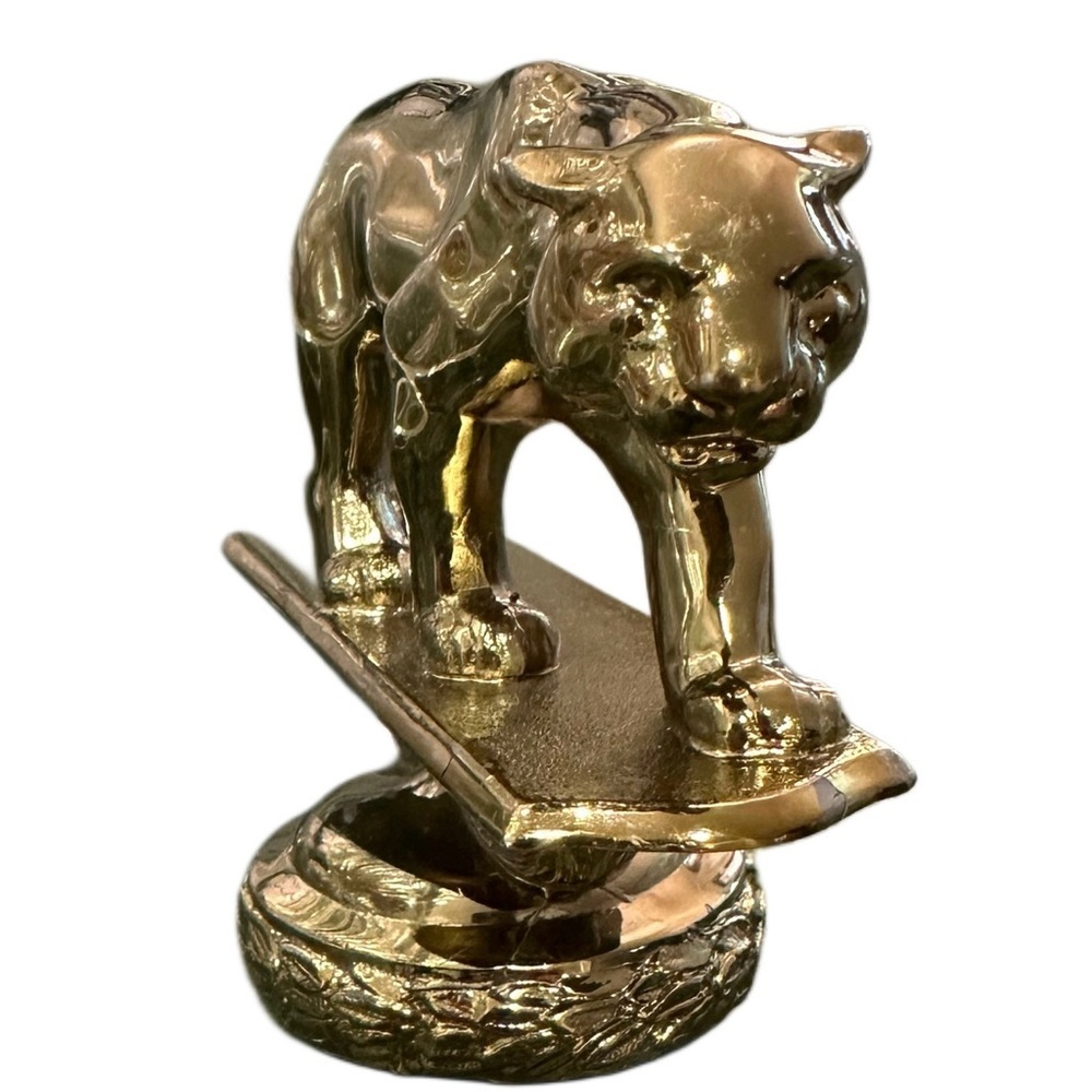 1947 INC DODGE 1957 RARE Gold Panther leopard Decorative car ornament one ofkind